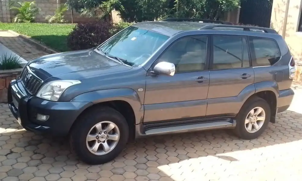 Toyota Prado car hire in Uganda with driver or self-drive option