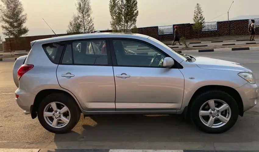 Toyota Rav4 car rental in Kigali Rwanda and Uganda self drive safari